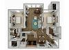 2 Bed 2 Bath + Sunroom 2 Bed 2 Bath + Sunroom at Kingwood Glen, Texas, 77339